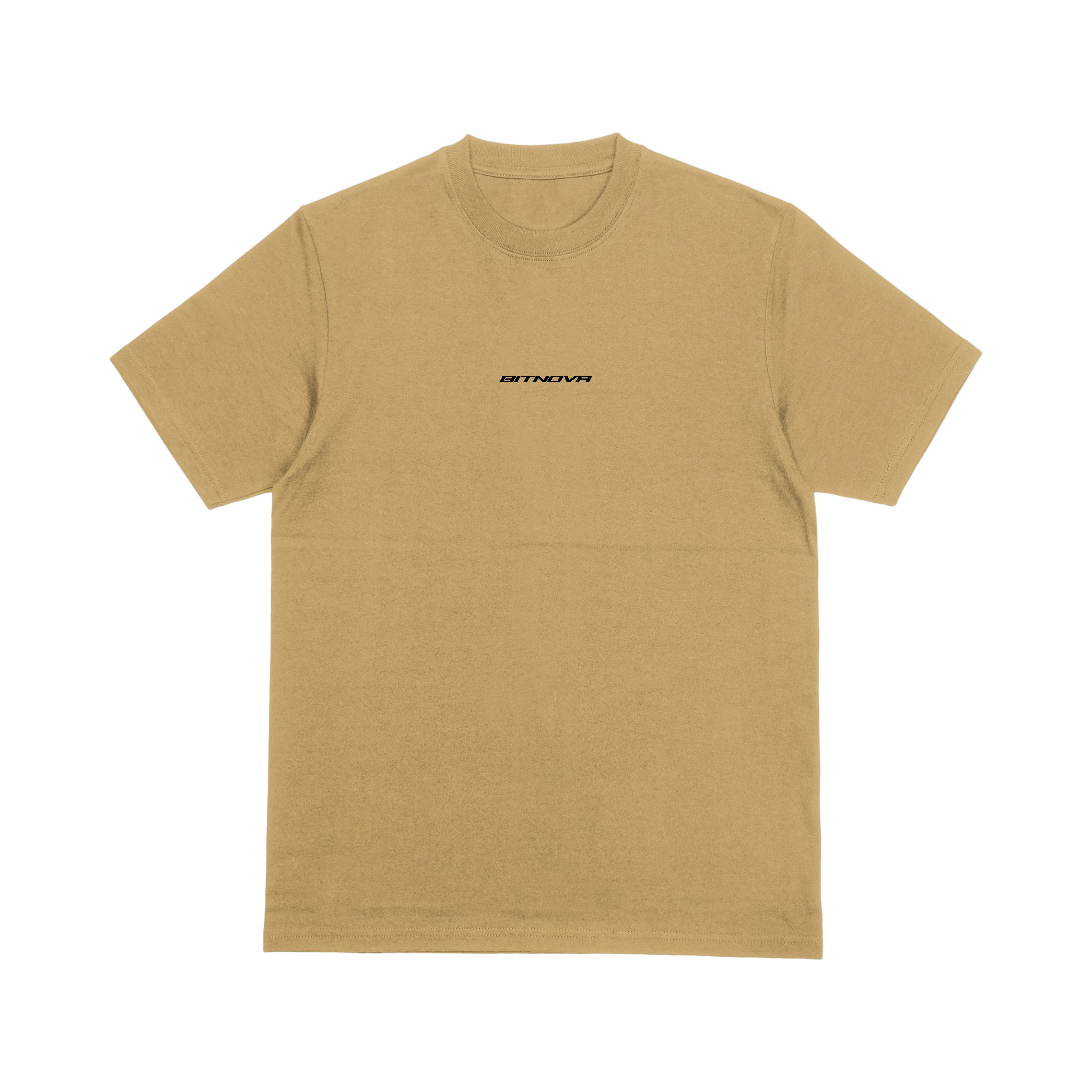 LOGO HEAVY TEE - BEIGE