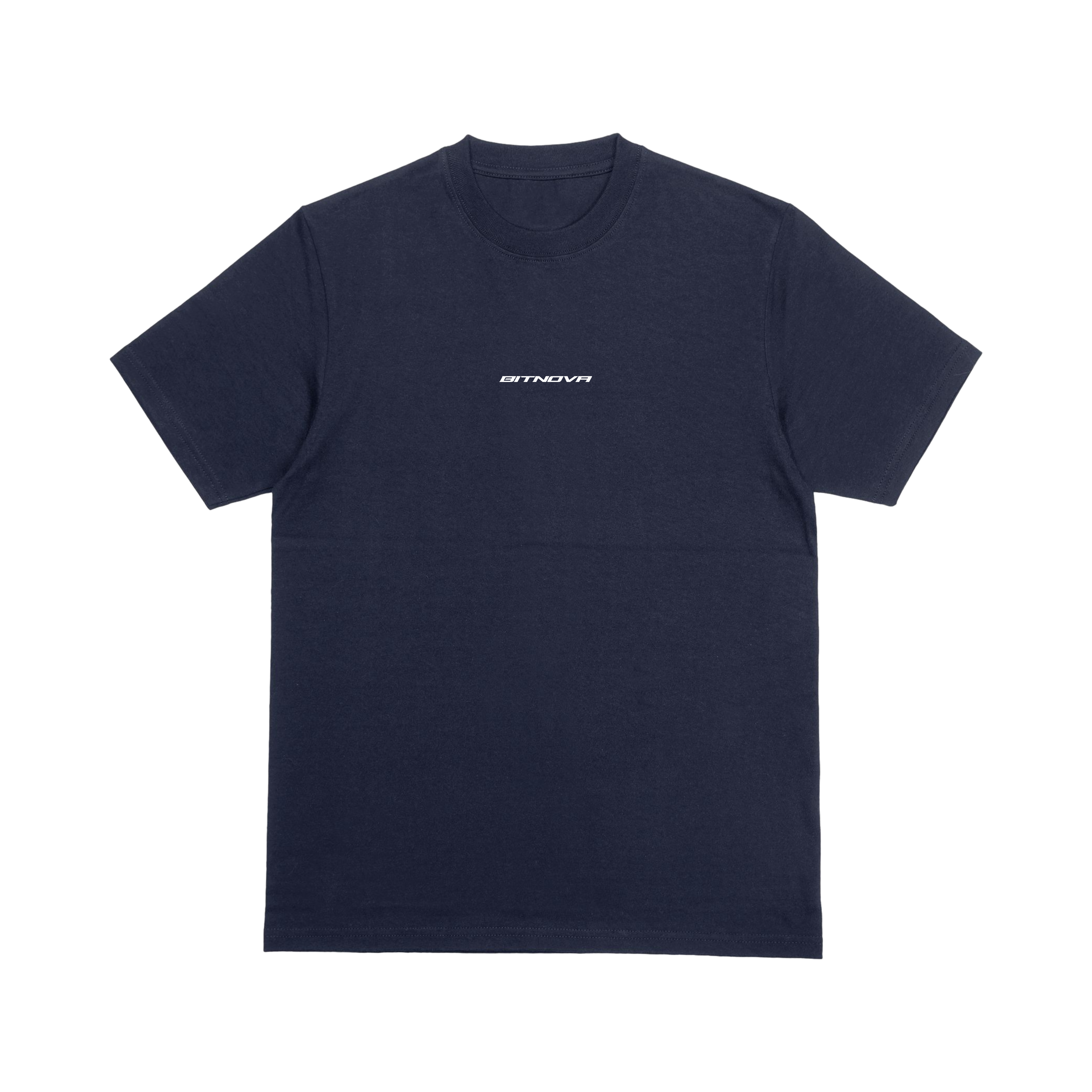 LOGO HEAVY TEE - NAVY